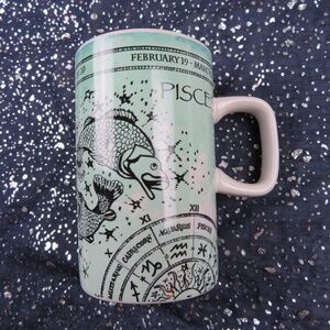 Fisher Home Products PISCES ZODIAC stoneware tall coffee mug